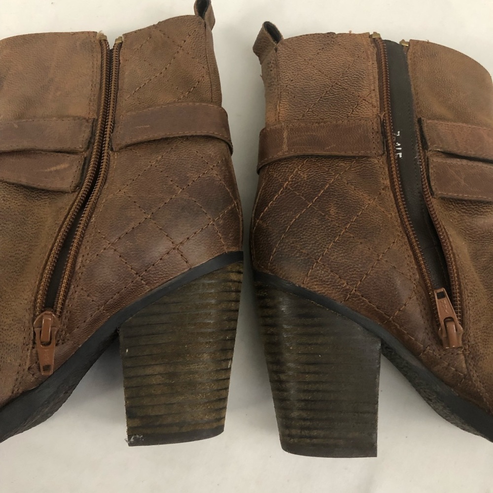 STEVE Madden l Sz 7 l Leather Ankle Boots l REESEA - Picture 12 of 15
